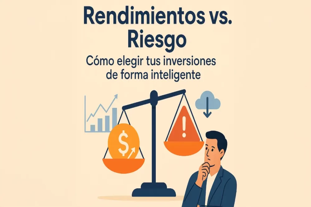 Rendimientos vs. Riesgo: Cómo elegir tus inversiones de forma inteligente