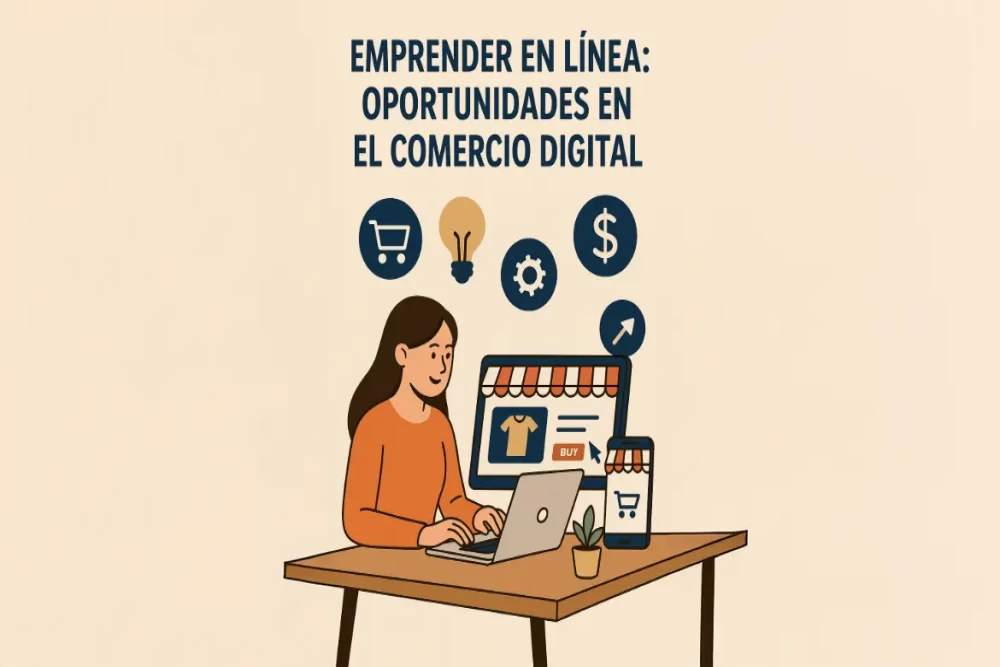 Emprender en línea: Cómo aprovechar las oportunidades reales del comercio digital en 2025