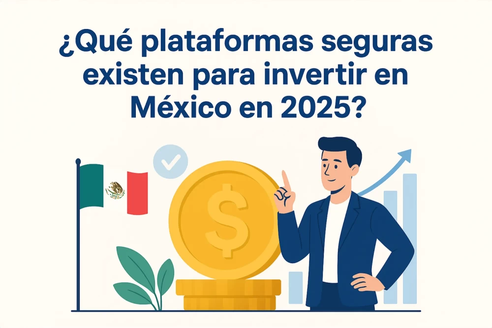 ¿Qué plataformas seguras existen para invertir en México en 2025?