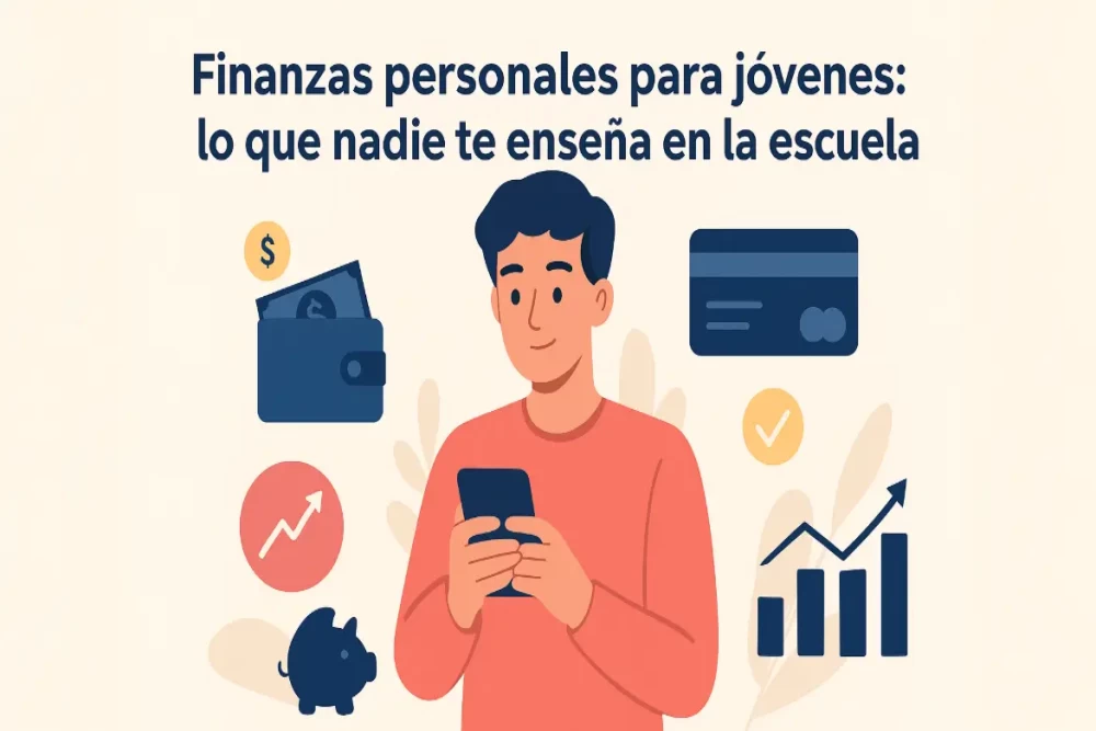 🏦 Finanzas personales para jóvenes: lo que nadie te enseña en la escuela