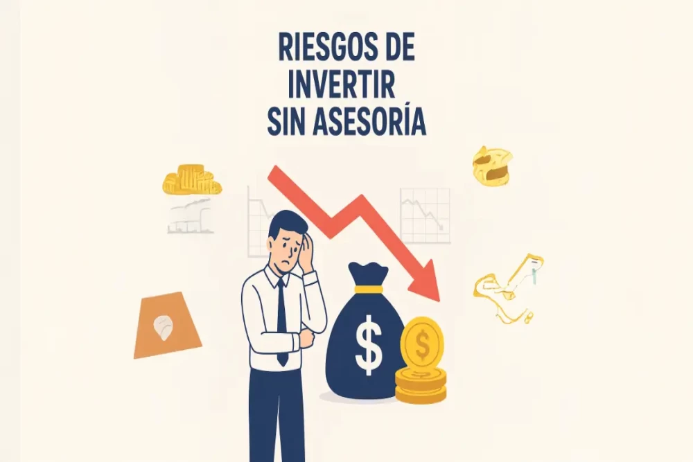 ¿Cuáles son los riesgos de invertir sin asesoría? Evita los errores que pueden costarte tu dinero