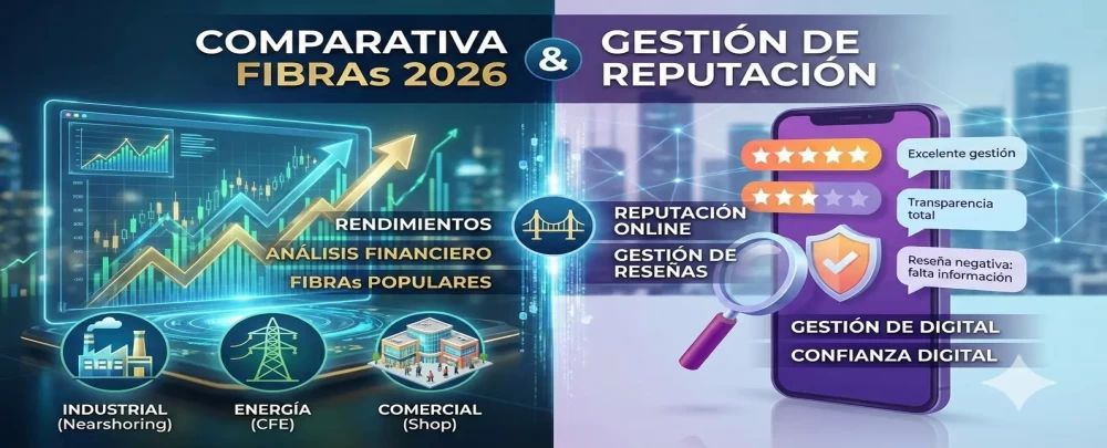 Comparativa de FIBRAs Populares 2026: Guía de Inversión y Gestión de Reputación