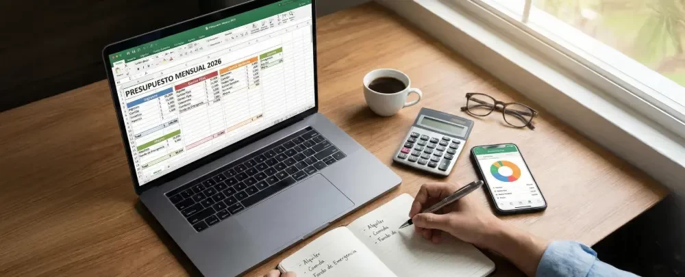 Guía para crear un presupuesto mensual desde cero: Domina tus finanzas en 2026
