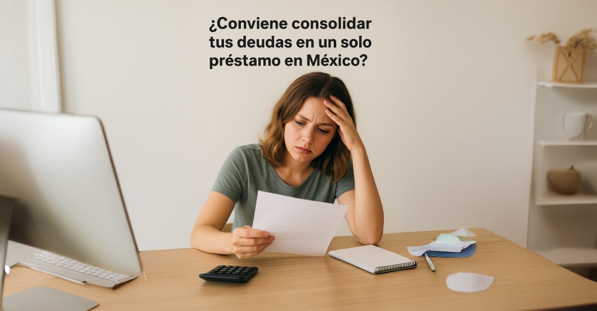 Conviene Consolidar Deudas en un Solo Préstamo en México? Guía 2025