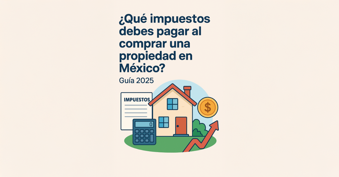 Impuestos al Comprar una Casa en México 2025: Guía Completa | Finanzas Claras