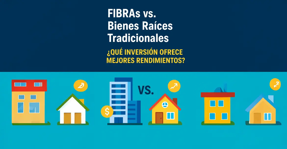 FIBRAs vs Bienes Raíces: ¿Qué inversión te conviene hoy?